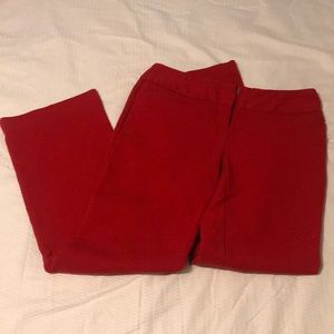 Worthington red slacks
